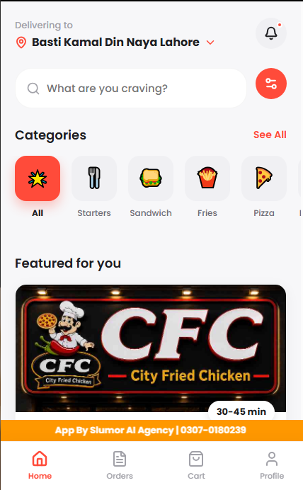 NayaBites App UI